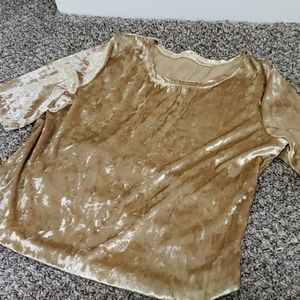 Velvet t shirt dress